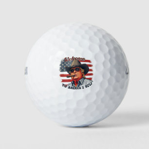 Freiheit für Amerikas Golf-Amerikaner Trump Golfball