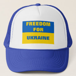 FREIHEIT FÜR DEN UKRAINE-TRUCKHAT TRUCKERKAPPE