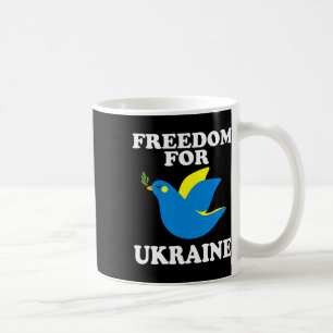 Freiheit für die Ukraine Unterstützung der Ukraine Kaffeetasse