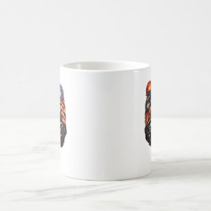 Freiheit für immer – Realistischer Weißkopfseeadle Kaffeetasse