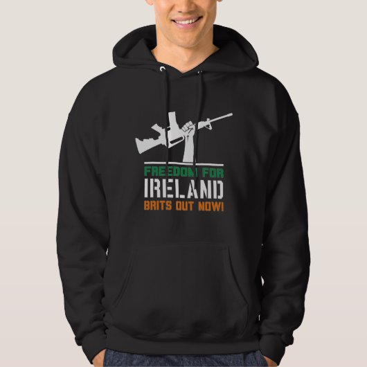 Freiheit für Irland! Hoodie (Vorderseite)