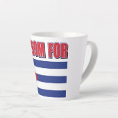 Freiheit für Kuba Milchtasse (Rechte Ecke)