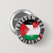 Freiheit für Palästina Button (Vorne & Hinten)