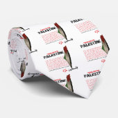 Freiheit für Palästina Krawatte (Gerollt)