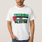 Freiheit für Palästina T-Shirt (Vorderseite)
