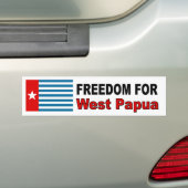 Freiheit für Westpapua Autoaufkleber (Auf Auto)
