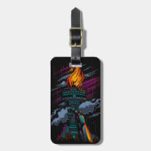 Freiheit Gepäckanhänger (Vorderseite vertikal)