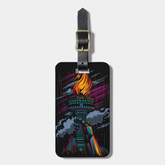 Freiheit Gepäckanhänger (Vorderseite vertikal)