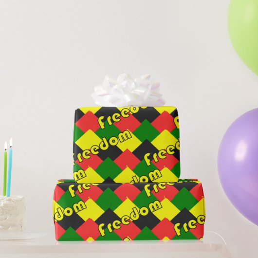 Freiheit Geschenkpapier (Partygeschenke)