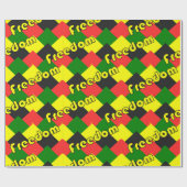 Freiheit Geschenkpapier (Flach)