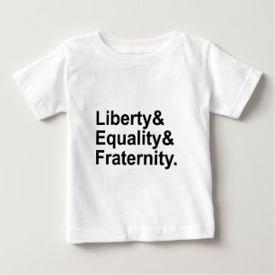 Freiheit Gleichheit Brüderlichkeit Französische Re Baby T-shirt
