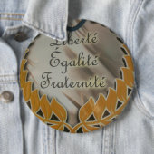 Freiheit, Gleichheit, Brüderlichkeit: Zukunft Blüh Button (Beispiel)