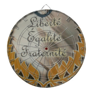 Freiheit, Gleichheit, Brüderlichkeit: Zukunft in B Dartscheibe