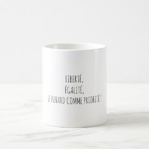 Freiheit Gleichheit Wein Aperitif Zitat Lustig Kaffeetasse