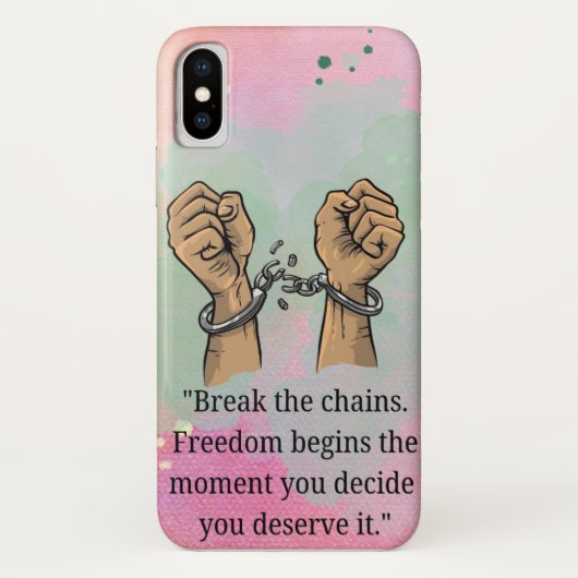 Freiheit Handy Case/ Wallpaper Case-Mate iPhone Hülle (Rückseite)