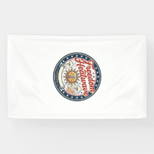 Freiheit Hitze Patriotisch Patriotisch Wetter Somm Banner