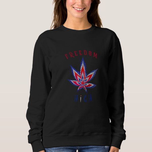 Freiheit hoch sweatshirt (Vorderseite)