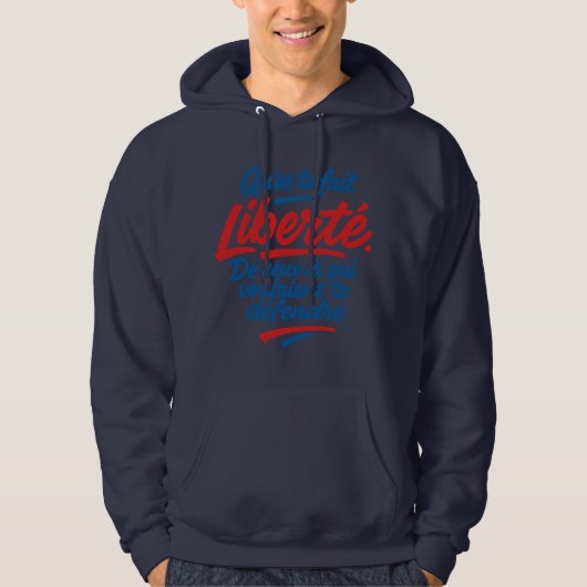 Freiheit Hoodie (Vorderseite)