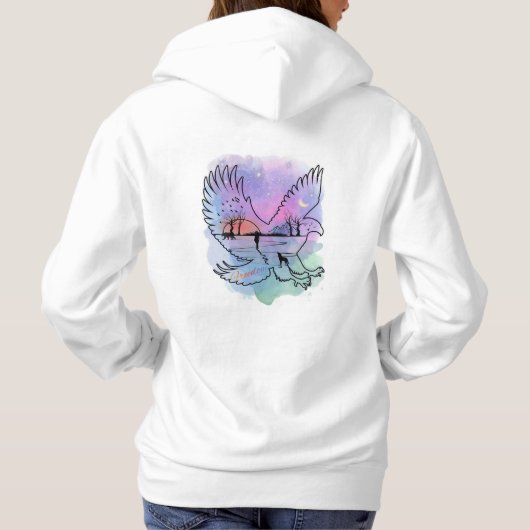Freiheit Hoodie (Rückseite)