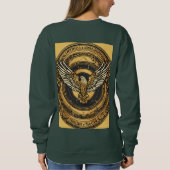 Freiheit im Flug Sweatshirt (Rückseite)