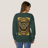 Freiheit im Flug Sweatshirt (Schwarz voll)