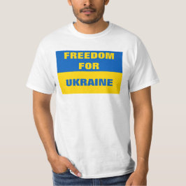FREIHEIT IM UKRAINISCHEN T - Shirt