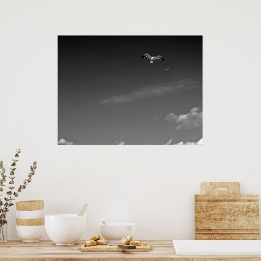 Freiheit in BW Poster (Küche)