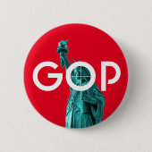 Freiheit in den Crosshairs Button (Vorderseite)