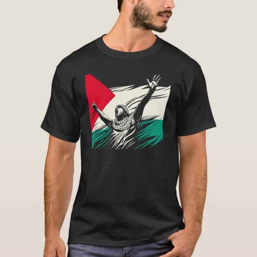 Freiheit in Palästina T-Shirt (Vorderseite)