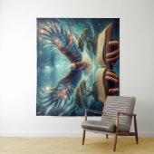 Freiheit in Weisheit Wandteppich (Beispiel)