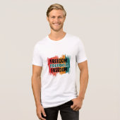 Freiheit - Inspiration für grafischen T - Shirt (Vorderseite voll)