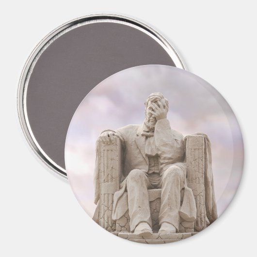 Freiheit ist ein knurrender Magnet (Vorderseite/Rückseite)