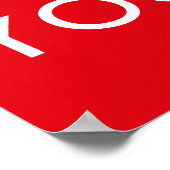 Freiheit ist gefährdet WW2 Poster (Ecke)