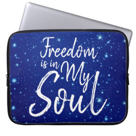 Freiheit ist in meinem Soul Laptopschutzhülle