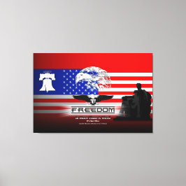 Freiheit ist mehr als ein Wort Hz Leinwand drucken