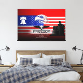 Freiheit ist mehr als ein Wort Hz Leinwand drucken (Insitu (Schlafzimmer))