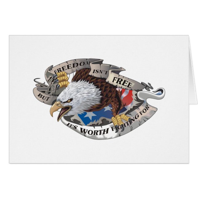 Freiheit ist nicht frei, aber es lohnt sich, dafür (Vorderseite (Horizontal))