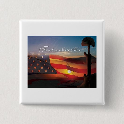 Freiheit ist nicht frei button (Vorderseite)