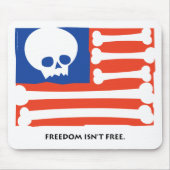 Freiheit ist nicht frei mousepad (Vorne)