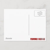 Freiheit ist nicht frei postkarte (Rückseite)