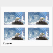 Freiheit ist nicht frei rechteckiger aufkleber (Blatt)