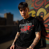 Freiheit ist nicht frei Tri-Blend shirt