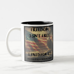 Freiheit Ist Nicht Kostenlos Kaffeetasse Armee Ver