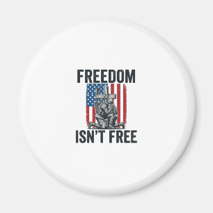 Freiheit Ist Nicht Kostenlos Patriotisches Soldate Magnet