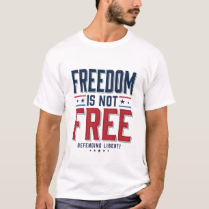 Freiheit ist nicht kostenlos patriotisches Vintage T-Shirt