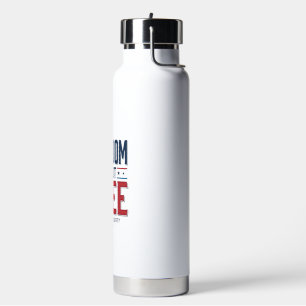 Freiheit ist nicht kostenlos patriotisches Vintage Trinkflasche