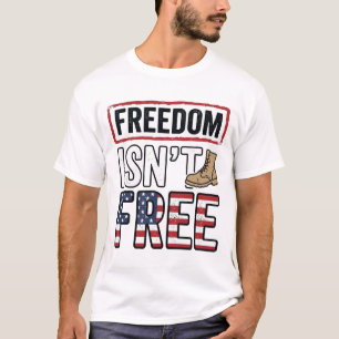 Freiheit Ist Nicht Umsonst Vintage Patriotisches S T-Shirt