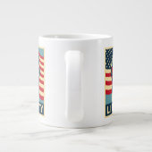 Freiheit Jumbo-Tasse (Rückseite)