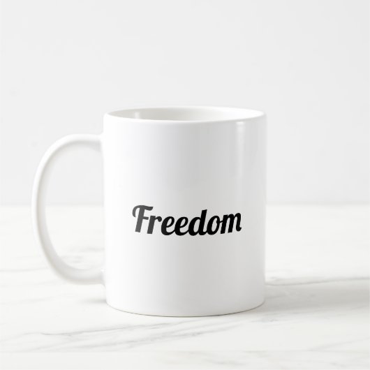 Freiheit Kaffeetasse (Links)
