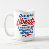 Freiheit Kaffeetasse (Links)